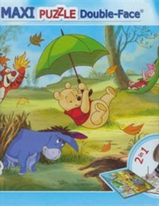 Picture of Puzzle dwustronne maxi 2w1 108 Winnie Pooh