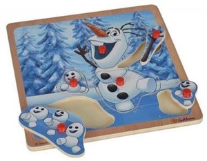 Picture of Puzzle z uchwytami Kraina Lodu Olaf