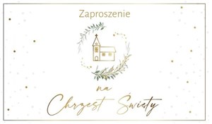 Picture of Zaproszenie Chrzest (10szt)