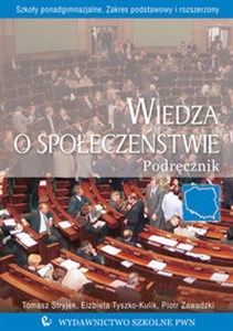 Picture of Wiedza o społeczeństwie Podręcznik Szkoły ponadgimnazjalne Zakres podstawowy i rozszerzony
