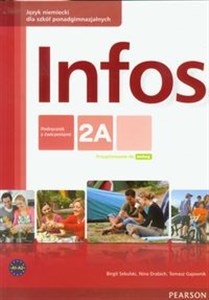 Picture of Infos 2A Język niemiecki Podręcznik z ćwiczeniami Minirepetytorium maturalne + CD Szkoła ponadgimnazjalna