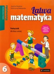 Picture of Łatwa matematyka 6 Podręcznik Szkoła podstawowa