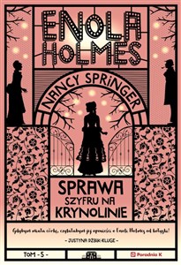 Picture of Enola Holmes Sprawa szyfru na krynolinie