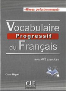 Obrazek Vocabulaire progressif du français Niveau perfectionnement  książka + płyta CD audio