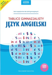 Obrazek JĘZYK ANGIELSKI TABLICE GIMNAZJALISTY OLDSCHOOL STARA DOBRA SZKOŁA