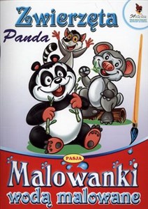 Obrazek Zwierzęta Panda Malowanki wodą malowane