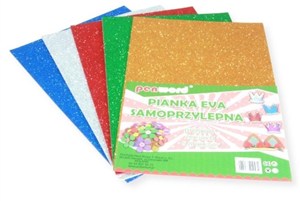 Picture of Pianka brokatowa samoprzylepna 20x30cm 5szt