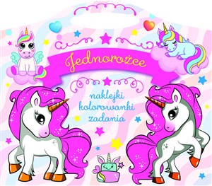 Obrazek Jednorożce. Naklejki, kolorowanki, zadania