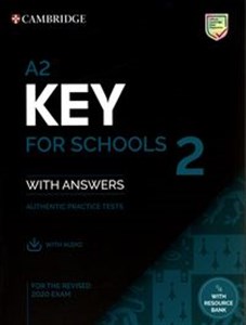 Picture of A2 Key for Schools 2 Student's Book with Answers with Audio with Resource Bank Authentic Practice Tests