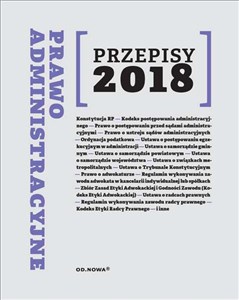 Obrazek Prawo administracyjne Przepisy 2018