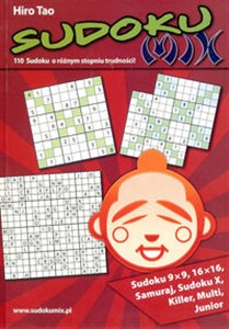 Picture of Sudoku Mix 110 sudoku o różnym stopniu trudności