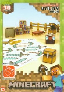 Obrazek Minecraft Papercraft Użyteczne przedmioty