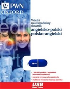 Picture of Wielki multimedialny słownik angielsko-polski polsko-angielski PWN-Oxford na pendrive