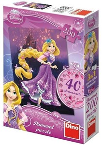 Picture of Puzzle 200 Diamond Puzzle Zaplątani DINO
