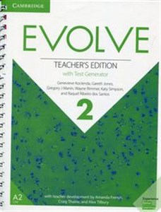 Obrazek Evolve Level 2 Teacher's Edition with Test Generator