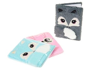 Obrazek Notes pluszowy 21x15x2cm MIX