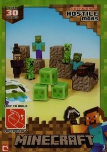 Obrazek Minecraft Papercraft Zestaw Mobów Nieprzyjaciół