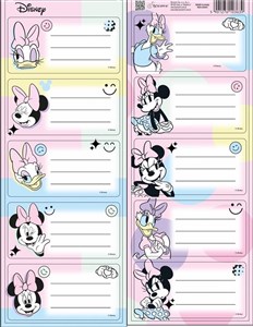 Picture of Naklejki na zeszyty Minnie Mouse