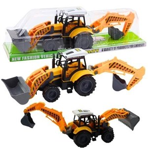 Obrazek Koparko ładowarka rolnicza żółta