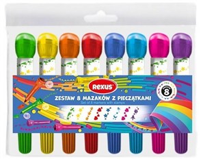 Obrazek Mazaki z pieczątkami 8szt