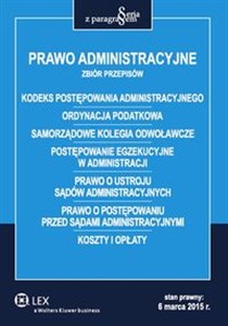 Obrazek Prawo administracyjne Zbiór przepisów