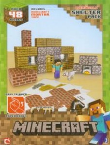 Obrazek Minecraft Papercraft Zestaw Schronienie