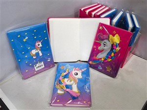 Obrazek Notes z jednorożcem MIX