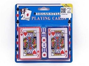 Picture of Karty do gry 2 talie + kości