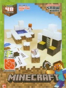 Obrazek Minecraft Papercraft Zestaw śnieżny świat