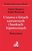 polish book : Ustawa o l... - Adam Stopyra, Rafał Woźniak