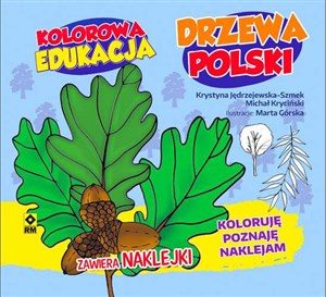 Picture of Kolorowa edukacja Drzewa Polski naklejki