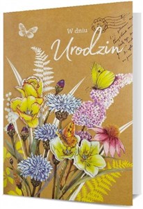 Picture of Karnet B6 Urodziny HM200-2354