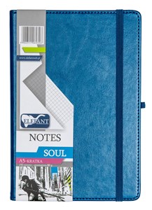 Picture of Notes A5 Soul niebieski ELEFANT