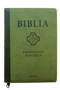 Picture of Biblia pierwszego Kościoła zielona z paginatorami