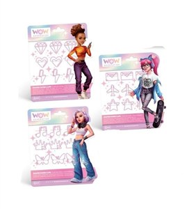 Picture of Klipsy do zeszytów WOW 9szt