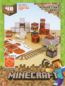 Obrazek Minecraft Papercraft Kopalnia