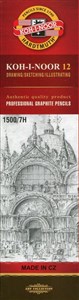 Obrazek Ołówek grafitowy 1500/7H 12 sztuk