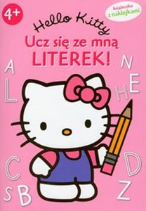 Picture of Hello Kitty Ucz się ze mną literek Książeczka z naklejkami