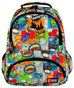 Obrazek Plecak 4-komorowy Comics