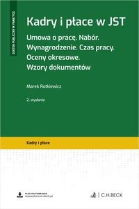 Obrazek Kadry i płace w JST. Umowa o pracę. Nabór. Wynagrodzenie. Czas pracy. Oceny okresowe. Wzory dokumentów