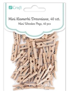 Picture of Klamerki mini drewniane 2,5cm 30szt