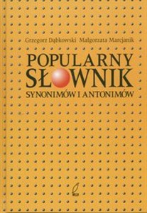 Obrazek Popularny słownik synonimów i antonimów