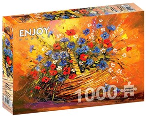 Picture of Puzzle 1000 Kosz z kwiatami