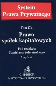 Picture of Prawo spółek kapitałowych Tom 17B