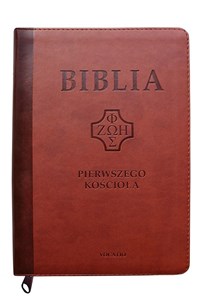 Picture of Biblia pierwszego Kościoła kasztanowa paginatory