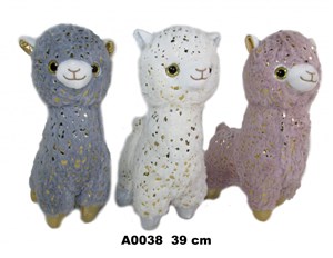 Picture of Maskotka Alpaka 40cm A0038 1szt.mix