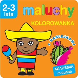 Picture of Maluchy. Kolorowanka z naklejkami. Akademia malucha 2-3 lata