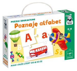 Picture of Puzzle edukacyjne Poznaję alfabet 3-6 lat