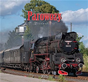 Picture of Kalendarz 2025 Ścienny Duży Parowozy