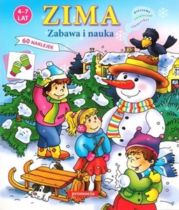 Picture of Zima Zabawa i nauka Naklejanki (4-7 lat)